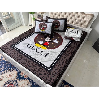 Ga gối thun lạnh 5D cao cấp ( 3 màu )