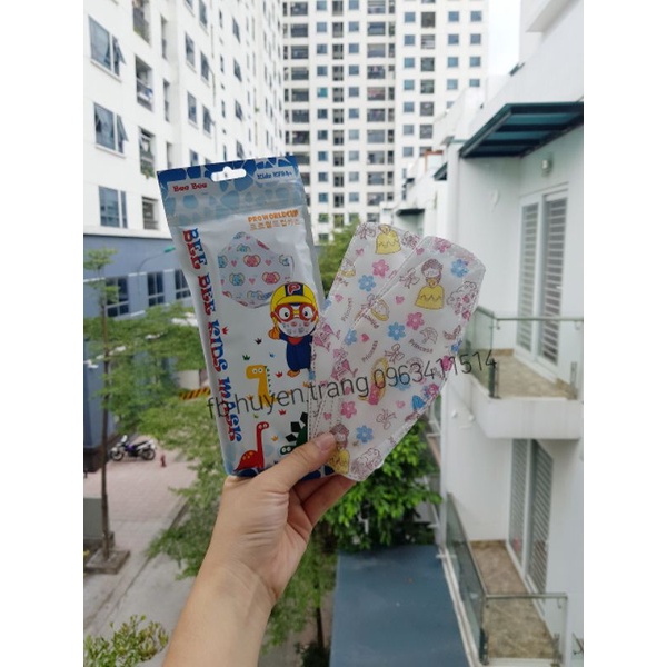 Set 50c khẩu trang KF94 trẻ em 4-10y 👧🧒 | BigBuy360 - bigbuy360.vn