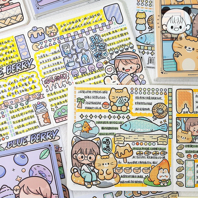 Sổ Tay Ghi Chú Hình Vuông Dễ Thương