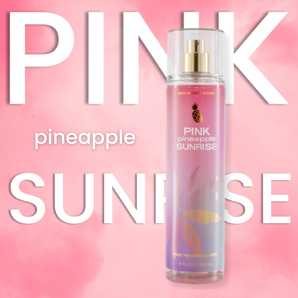 Xịt Thơm Toàn Thân Body Mist Bath&Body Works Pink Sunrise 236ml