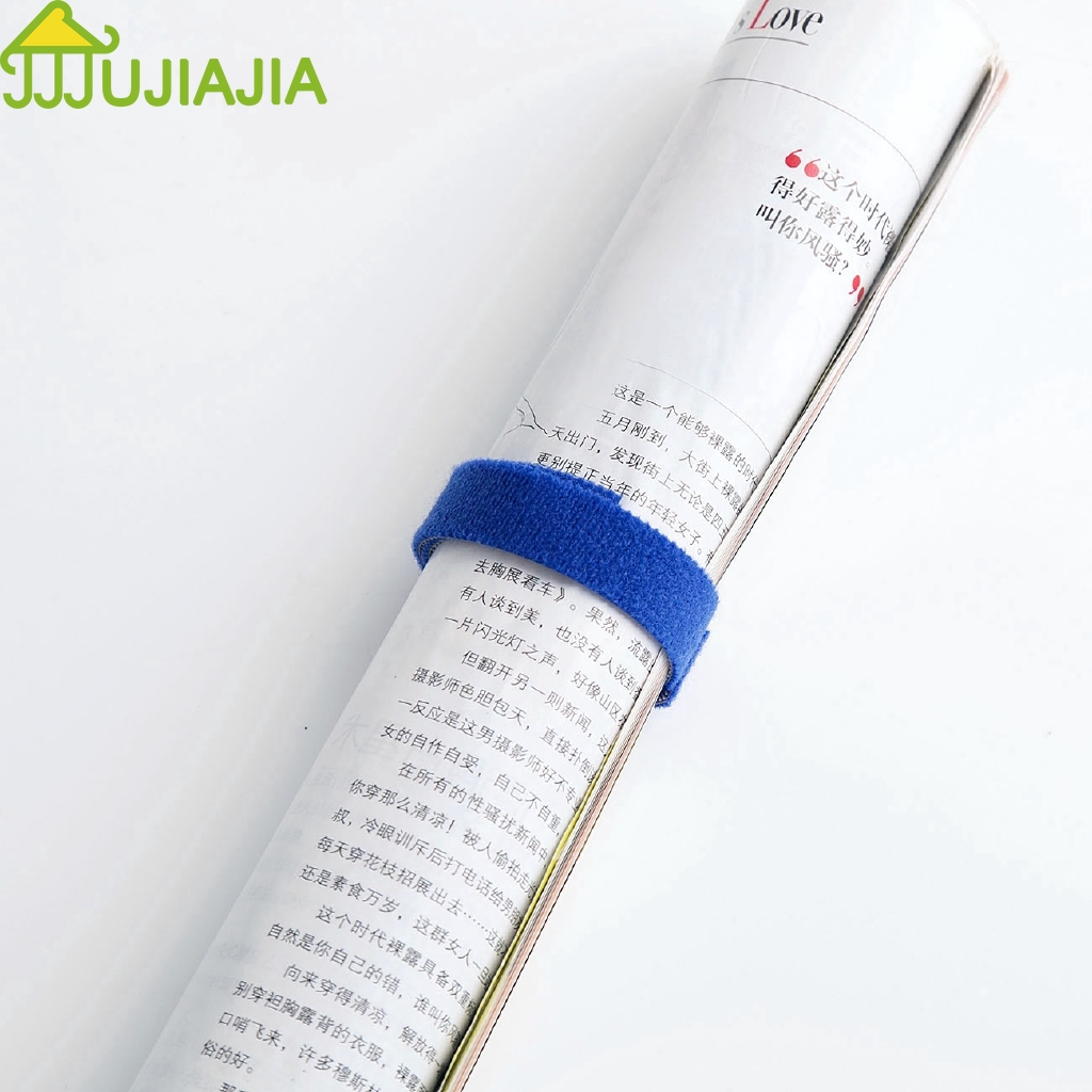 Set 3 Cuộn/10 Dây Quấn Cố Định Cáp Sạc JUJIAJIA Có Quai Dán Tiện Dụng