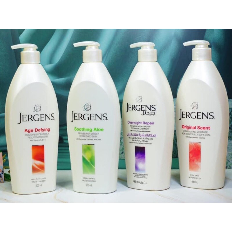 Sữa dưỡng thể toàn thân Jergens Lotions 600ml