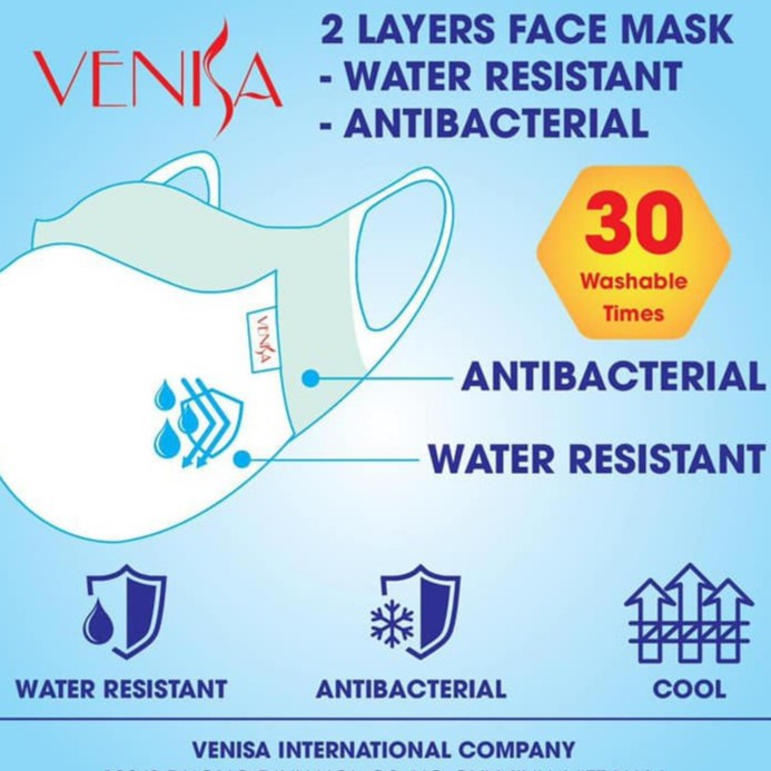 Set 10 khẩu trang vải kháng khuẩn nano bạc chuẩn xuất Mỹ, Châu Âu Good Girls Venisa màu sắc thời trang, chống nắng | BigBuy360 - bigbuy360.vn