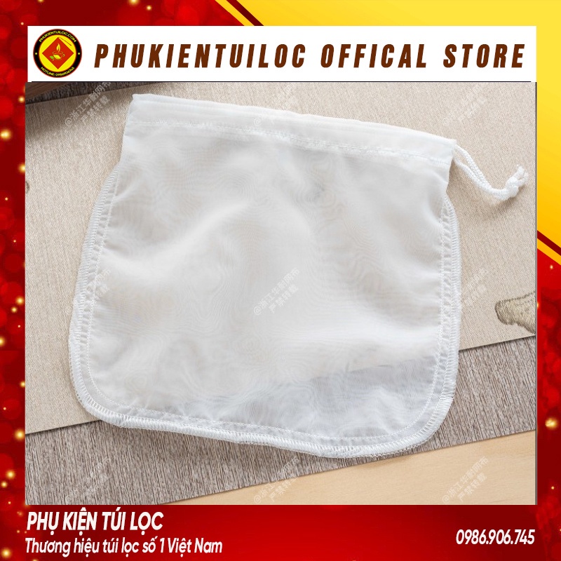 Túi lọc đa năng lọc sữa hạt, lọc thực phẩm siêu mịn nhiều kích thước - Phukientuiloc.com