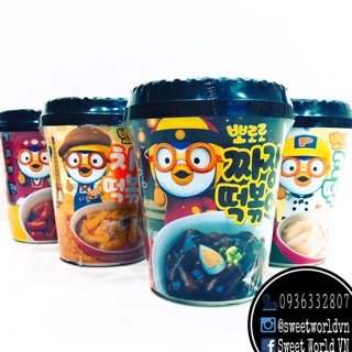 Bánh gạo Topokki Pororo (110g) - Hàn Quốc