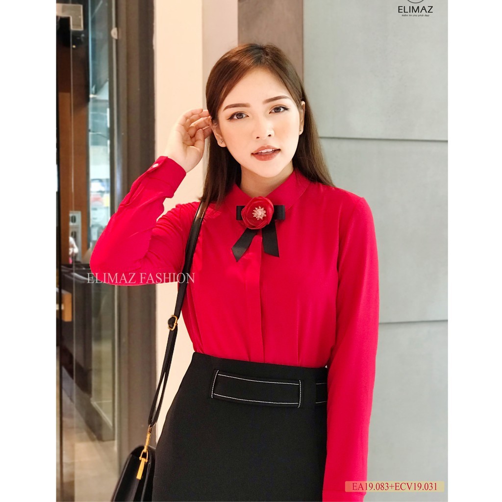 Áo sơ mi nữ vải lụa
