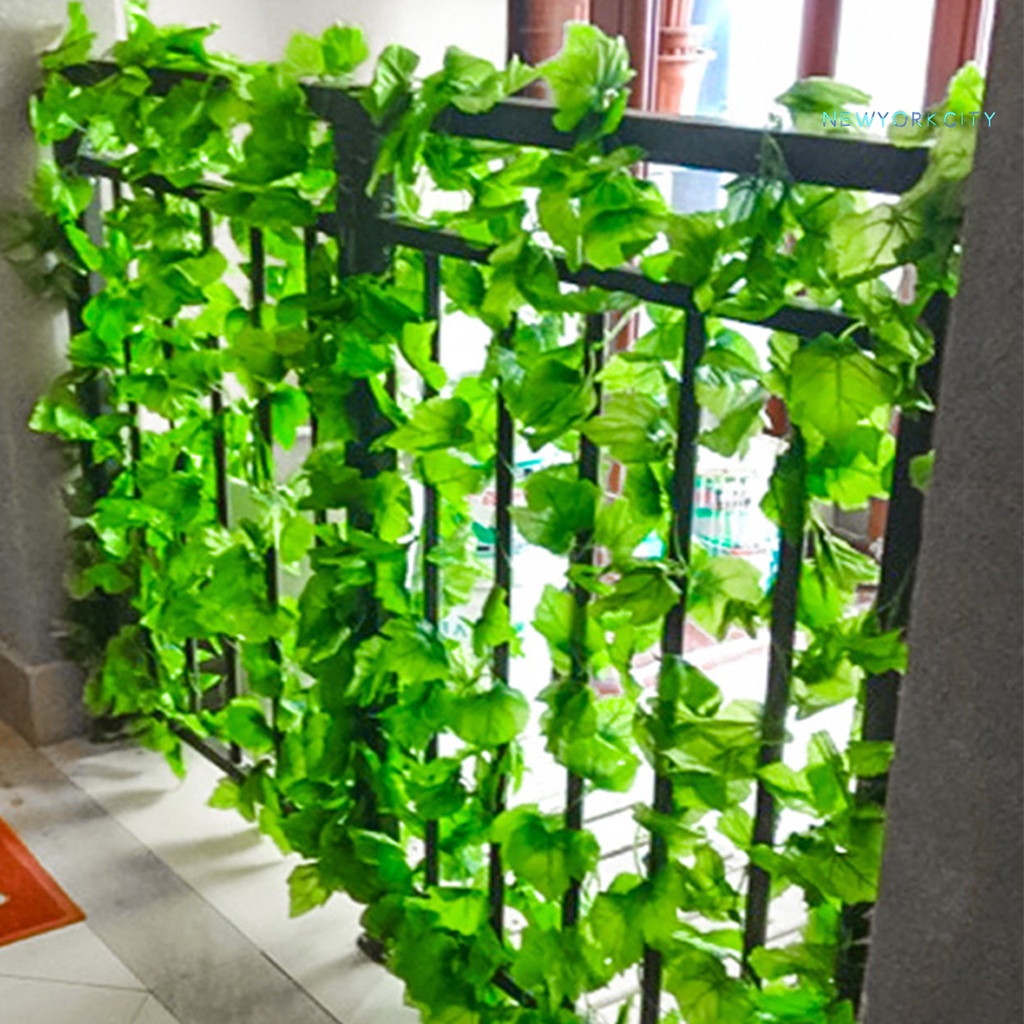 Set 12 Dây Leo Nhân Tạo Bằng Vải Dùng Để Trang Trí Nhà / Quán Cà Phê