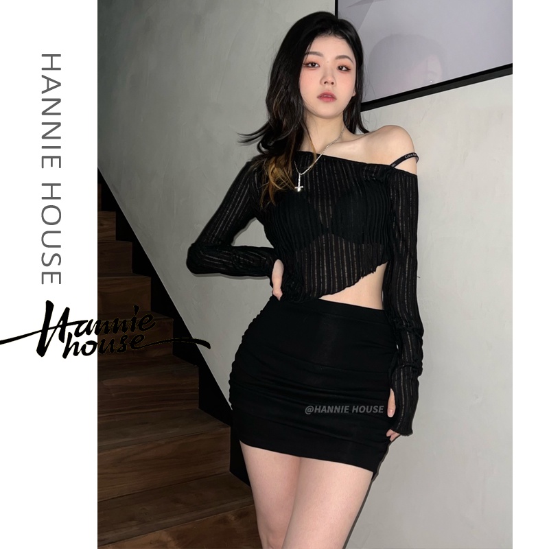 Áo thun xuyên thấu thiết kế gợi cảm dành cho nữ