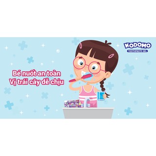 🌺🌺combo 3 Kem đánh răng trẻ em Kodomo - 45g