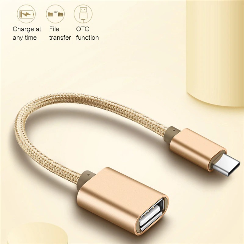 USB C Adapter OTG Cable Type To 2.0Type-C