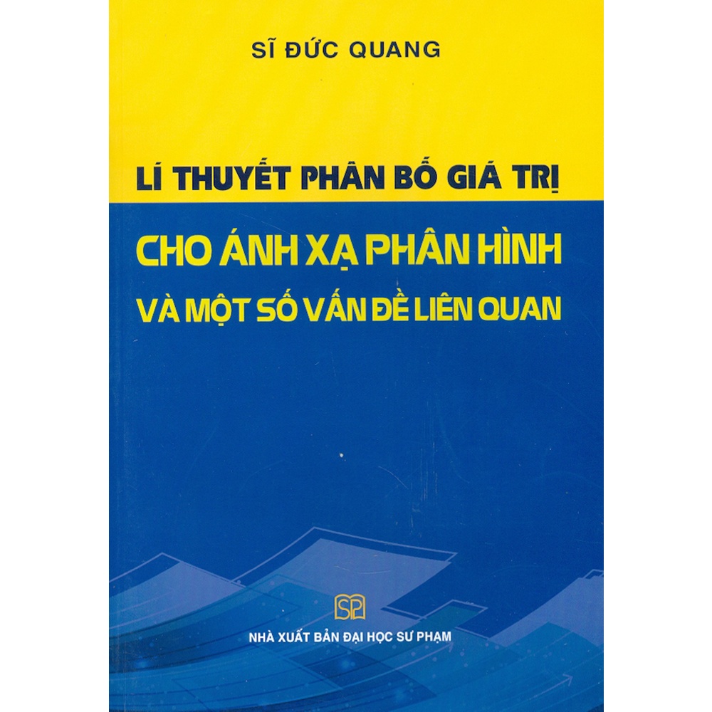 Sách - Lí Thuyết Phân Bố Giá Trị Cho Ánh Xạ Phân Hình Và Một Số Vấn Đề Liên Quan