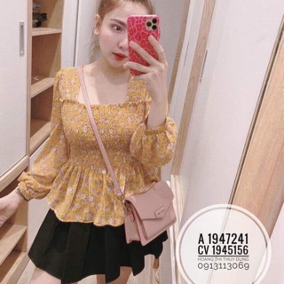 Áo hoa nhí dúm ngực siêu xinh ❤️