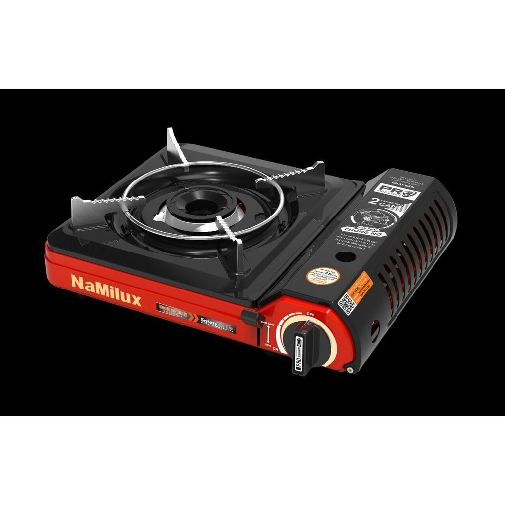 Bếp Ga Bếp Gas Mini Namilux 2S Chống Cháy Nổ PL-2021PF - Hàng Chính Hãng