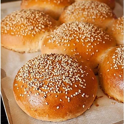 0 Vỏ bánh BURGER nguyên cám, bánh mì nguyên cám healthy eatclean