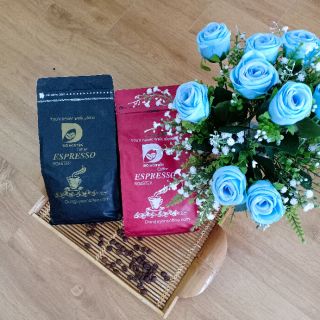 Cafe pha máy- Cafe mộc