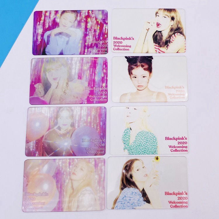 Thẻ Hình Nhóm Nhạc Blackpink Trong Suốt