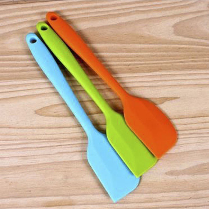 Spatula Silicon 28cm màu sắc - Phới vét bột