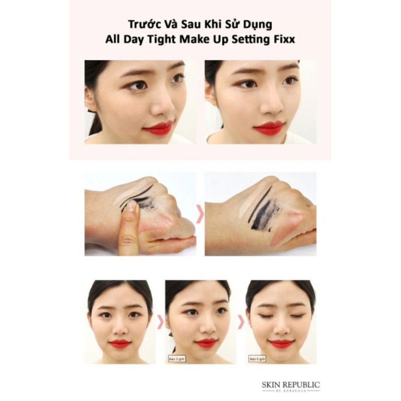 Xịt dưỡng khoá nền All Day Tight Make Up Setting Fixx | BigBuy360 - bigbuy360.vn