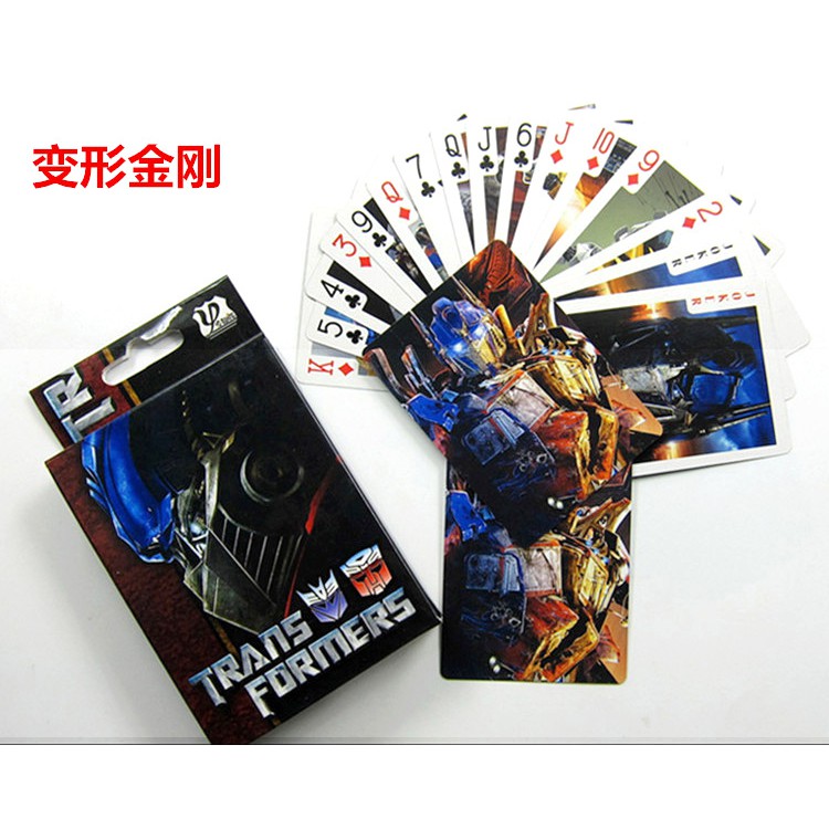 Bộ bài Tây anime NARUTO, bộ tú poker akatsuki chopper rozo luffy onepiece 54 lá in hình anime manga dễ thương độc đáo