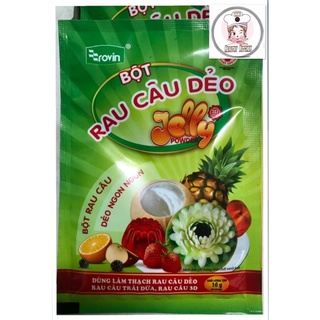 Bột rau câu dẻo jelly rovin hoàng yến 10gr