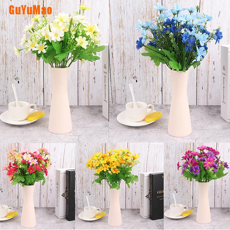 1 Bó 7 Nhánh 28 Đầu Hoa Cúc Nhân Tạo Trang Trí Tiệc Cưới