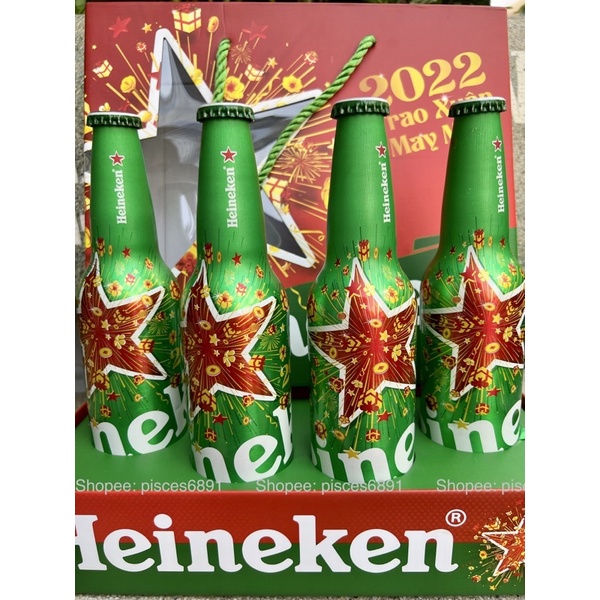 Túi quà tặng HEINEKEN chai nhôm 330ml