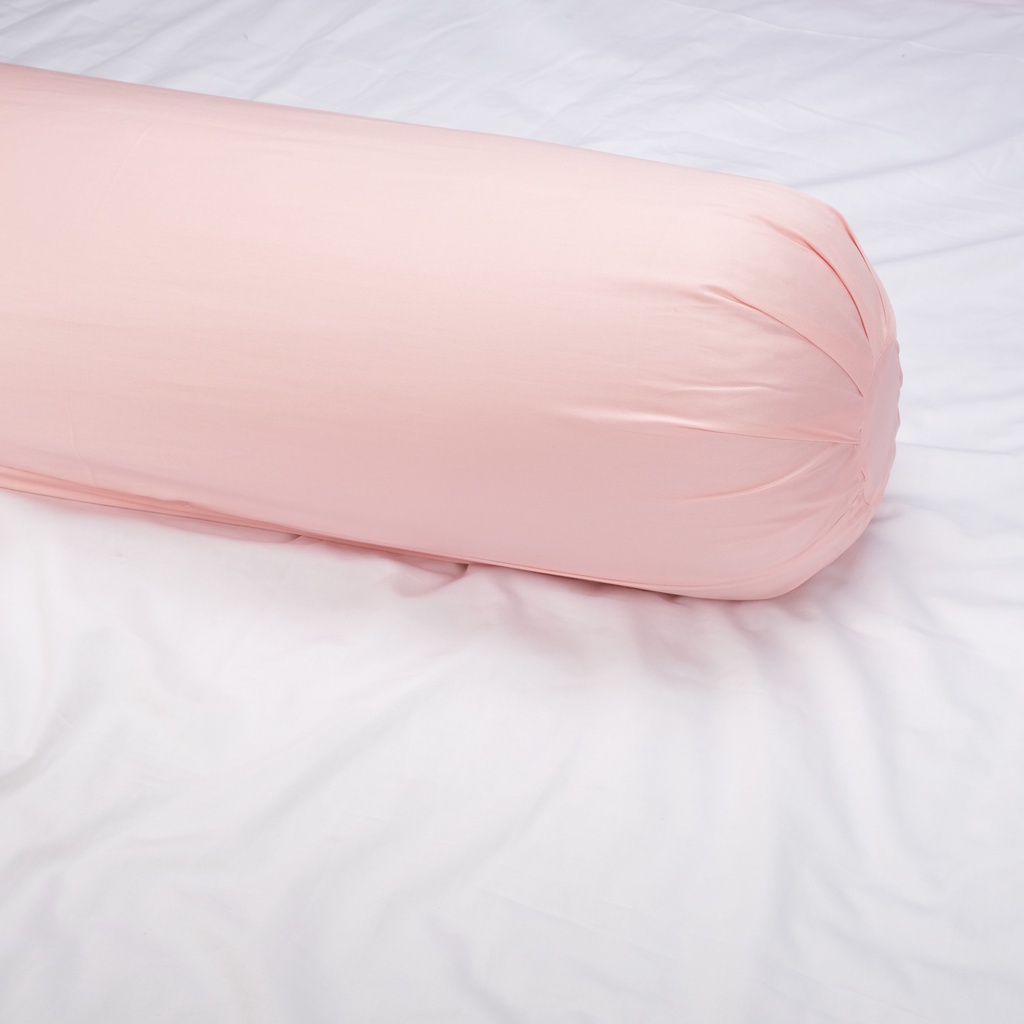 Vỏ gối ôm chất liệu Cotton & Tencel DR.W màu trơn mát mịn khóa kéo đủ mọi kích thước theo yêu cầu - Thế Giới Chăn Ga