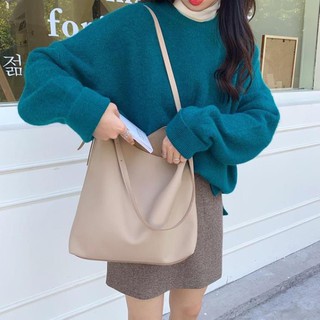 Túi tote cao cấp da Pu mềm, đeo vai nữ ulzzang,  đựng A4, đi học, đi làm