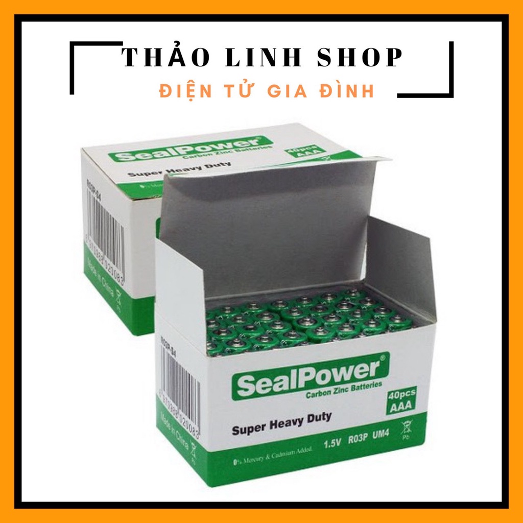 Pin 2A/3A sealpower xanh lá dùng cho máy tính/chuột/remote/đèn...(vỉ 2 viên)