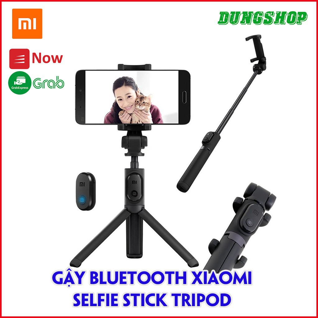 ☜▣▦Gậy Tự Sướng Bluetooth Xiaomi Selfie Strick Tripod 3