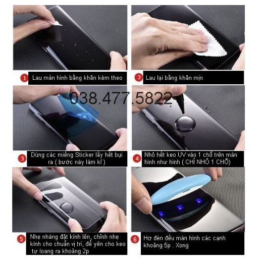 Kính cường lực full keo UV dành cho LG V30