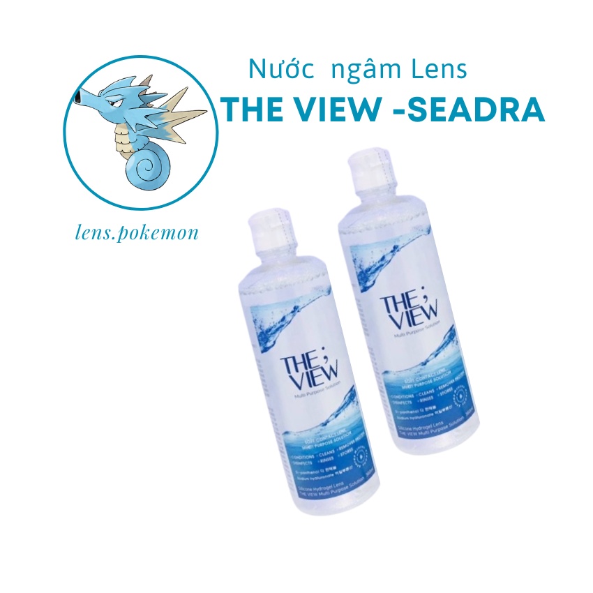 Nước ngâm kính áp tròng, nước rửa vệ sinh Lens The View