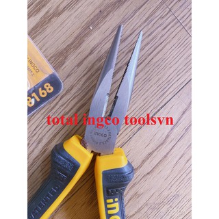 6" Kìm cắt mỏ nhọn (dài) INGCO HLNP08168