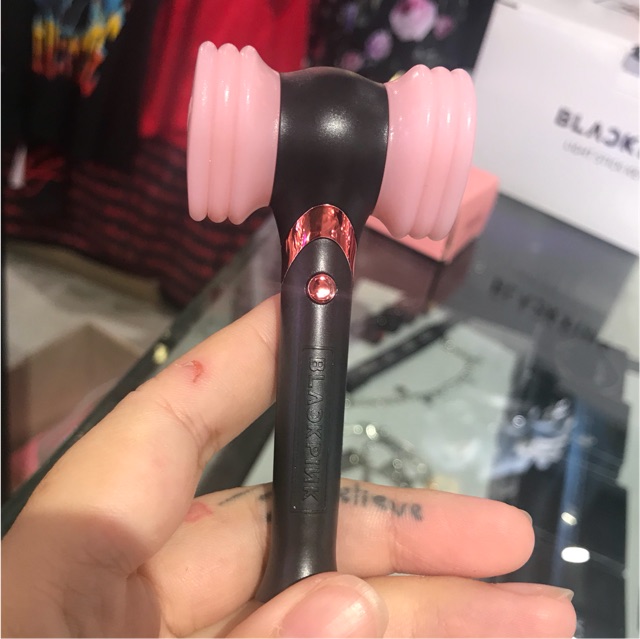 {YG official - Có sẵn/ Order} Blackpink lightstick mini keyring/ móc khoá