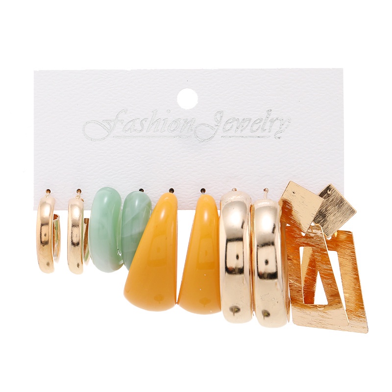 Set Khuyên Tai Tua Rua Thời Trang Cá Tính Dành Cho Nữ