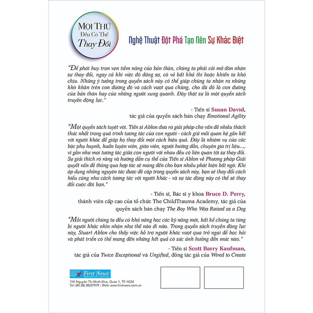Sách - Mọi Thứ Đều Có Thể Thay Đổi