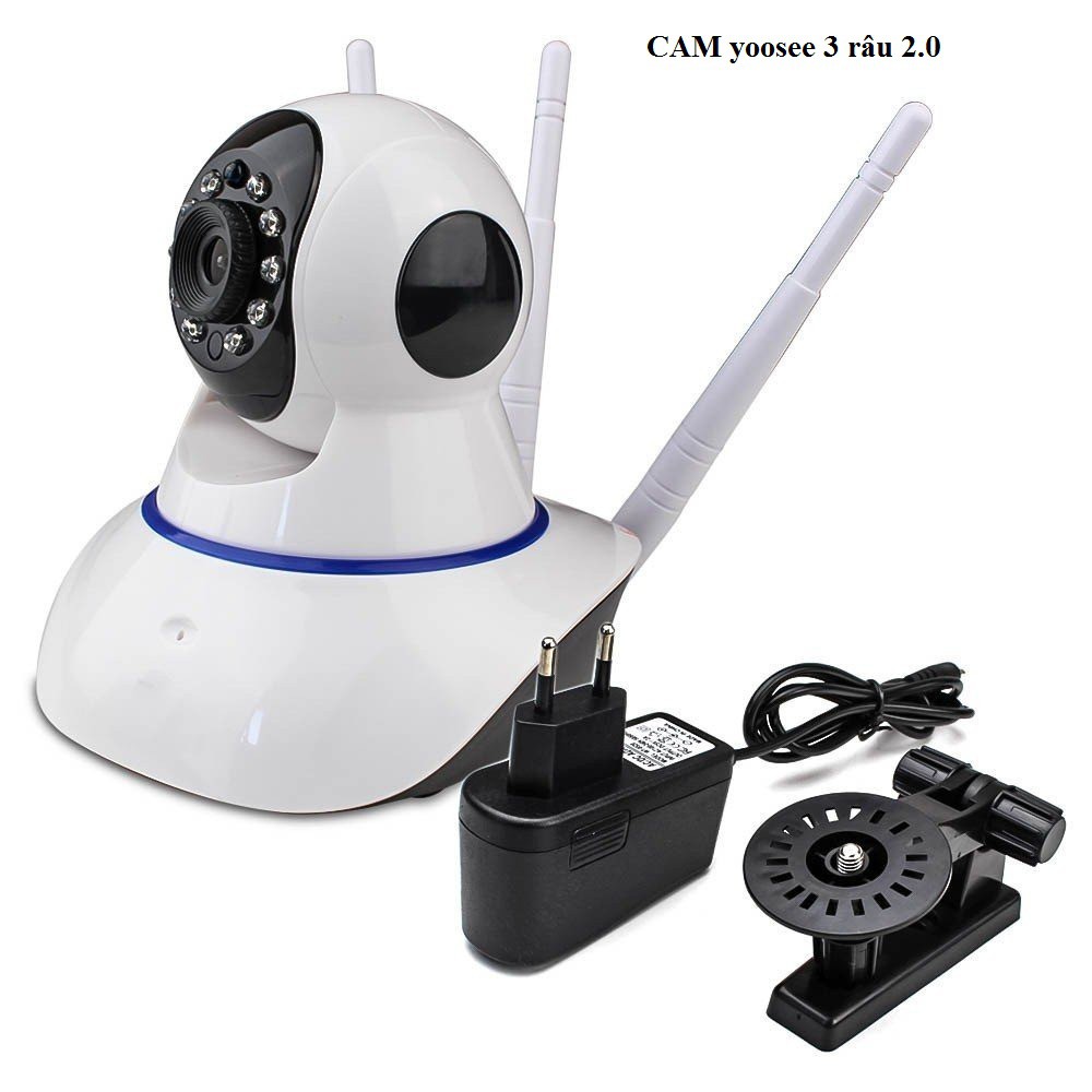 3 MẪU CAMERA YOOSEE 2.0 CAO CẤP TUYỂN CHỌN | FULL HD 1080P - Dễ Kết Nối Đa Thiết Bị | Lỗi 1 Đổi 1 - 50000