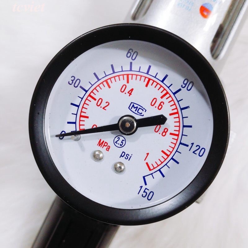 Bộ Lọc nước đơn dành cho máy nén khí ren 13mm, lọc hơi khí nén (TẶNG KÈM BỘ ĐẦU NỐI)(tmh2539)