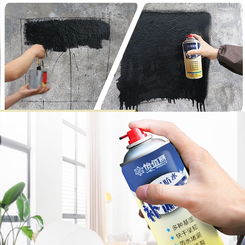 Chai Xịt Chống Thấm Nước, Bình Xịt Dung Dịch Chống Dột Waterproof Spray Polyurethane 450ml - PucaMart