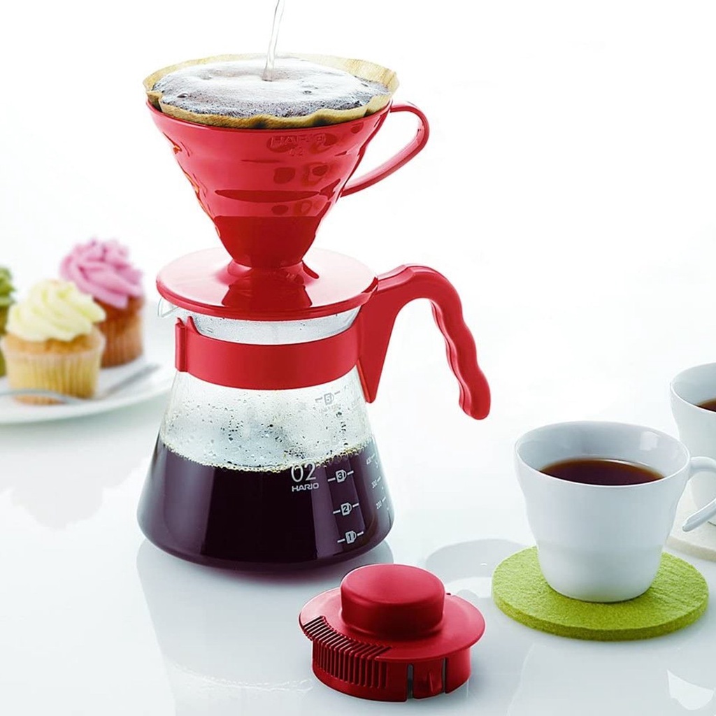 Bình Pha Cà Phê Drip Hario V60 Coffee Set