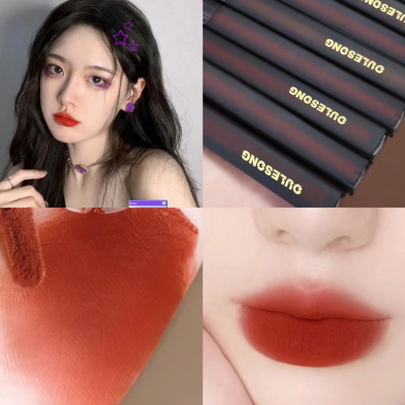 (Hàng Mới Về) 1 Son Môi Màu Đen Dưỡng Ẩm Làm Trắng Không Dính Cốc | BigBuy360 - bigbuy360.vn