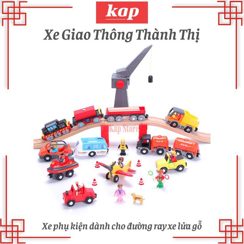 [Mới] Xe vận tải, thi công đô thị; hàng xuất khẩu, có thể chạy trên đường ray xe lửa gỗ