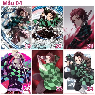 Poster / Tranh dán tường anime Kimetsu No Yaiba/ Thanh Gươm diệt Quỷ nhân vật Kamado Tanjirou