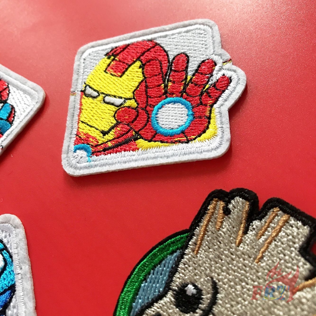 Miếng thêu trang trí quần áo bé hình anh hùng marvel DIY（☸ Marvel - Superhero Patch ☸）