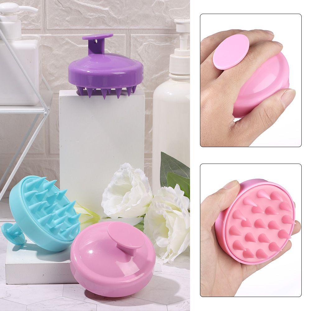 MAXG Bàn Chải Silicone Massage Da Đầu Khi Tắm