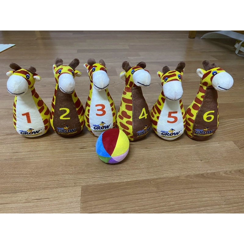 Bộ bowling gấu bông GROW