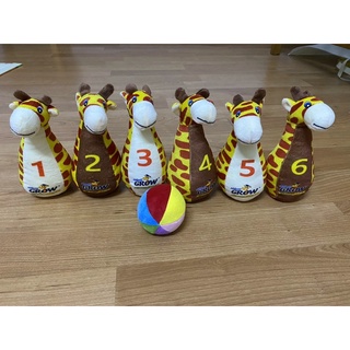 Bộ bowling gấu bông GROW