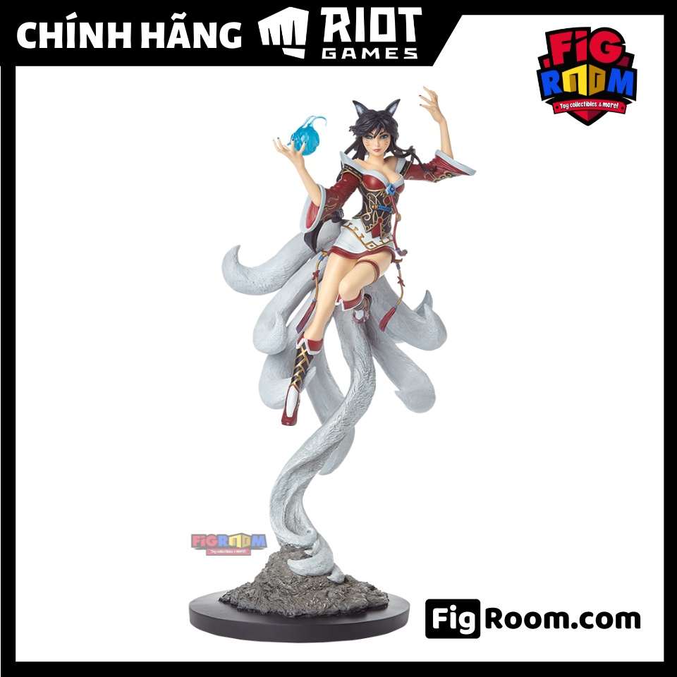 Mô hình LoL Ahri New Dawn Statue Resin 48cm - Mô hình LMHT chính hãng Riot Games