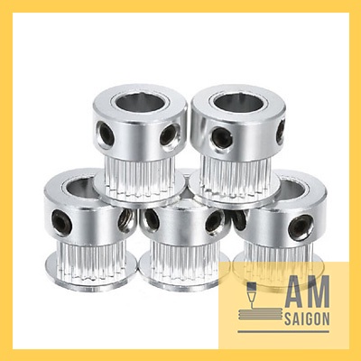 Pulley GT2 , Pully GT2 bảng 6,10mm - 20,36,40,48,60 răng - trục 5, 6.35, 8, 10mm