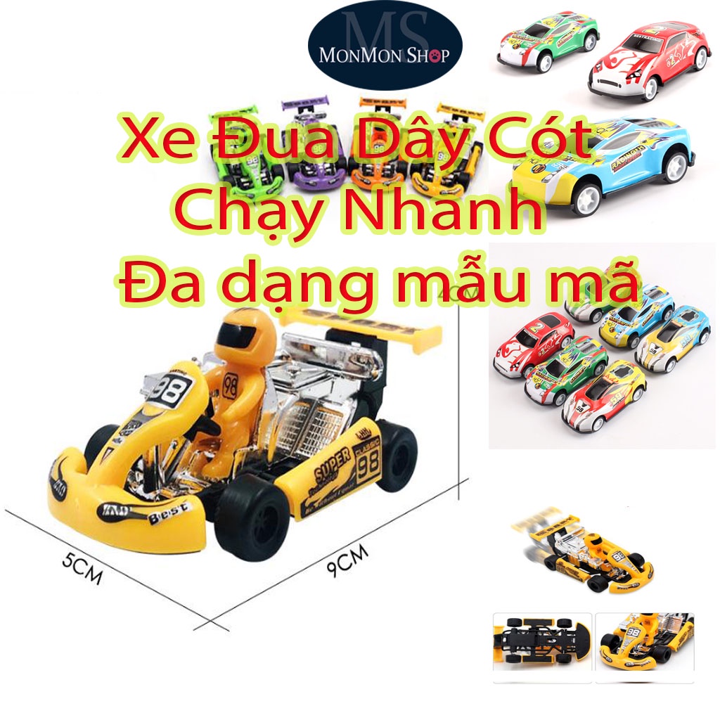 [Hàng Sẵn] Đồ Chơi Xe Đua Chạy Dây Cót mini nhiều mẫu mã đa dạng chất lượng dành cho bé